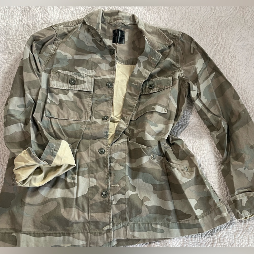 Camo Bomber Jacket